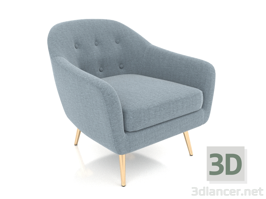 3D Modell Sessel Carmen 4 - Vorschau