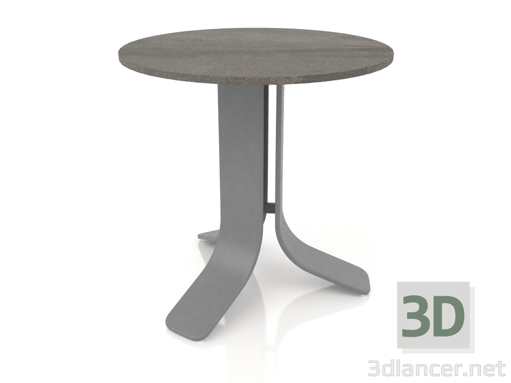 3d model Coffee table Ø50 (Anthracite, DEKTON Radium) - preview