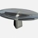 modello 3D Ovale tavolo wilton - anteprima