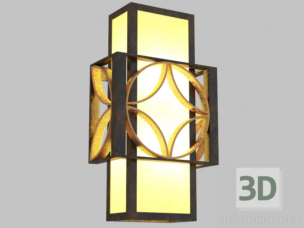 3D modeli Duvar lambası Heraclion (1403-2W) - önizleme