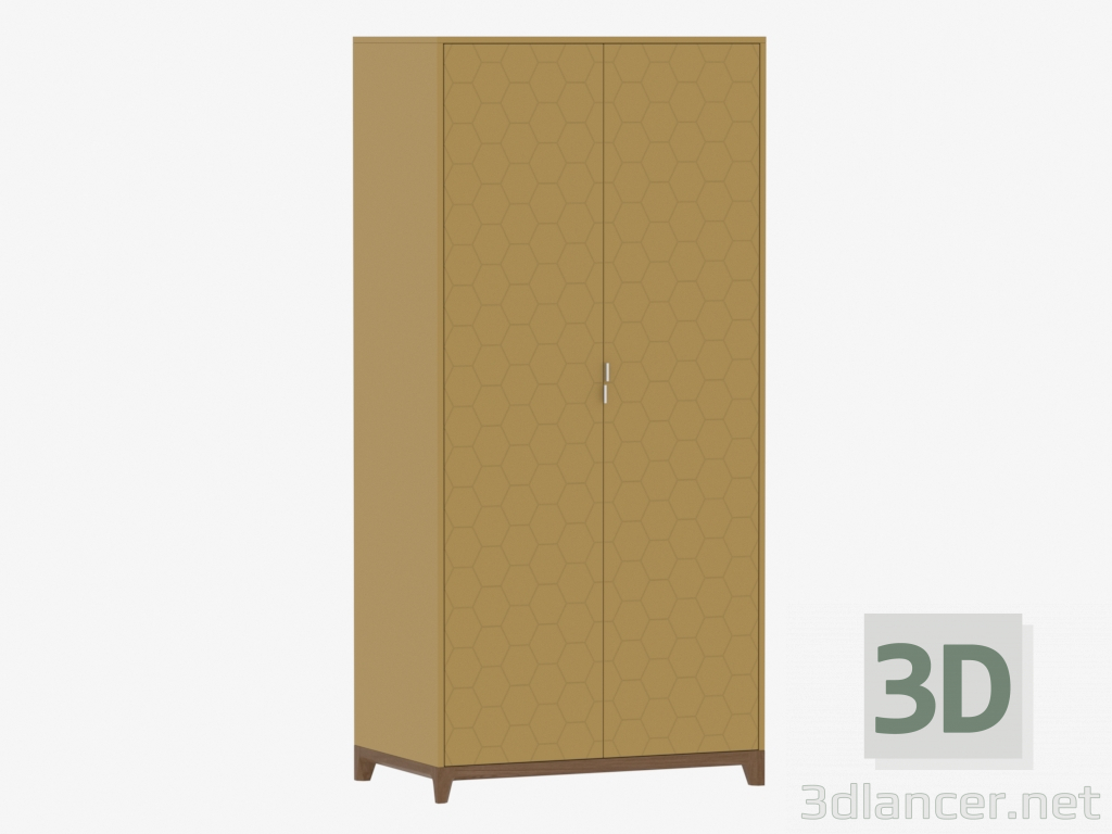 3D Modell Kleiderschrank CASE № 3 - 1000 (IDC019001501) - Vorschau