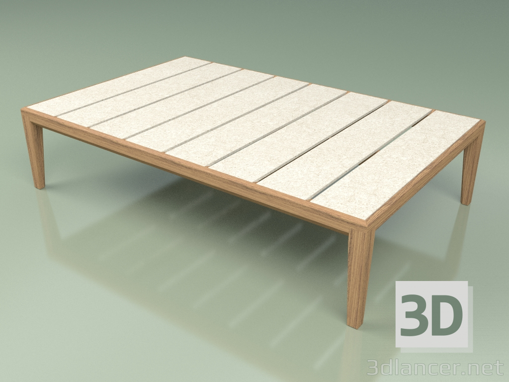 modèle 3D Table basse 009 (Gres Ivoire) - preview