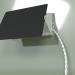 3D modeli Duvar lambası Pivotant (siyah) - önizleme