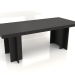 modello 3D Tavolo da pranzo DT 14 (2200x1000x796, legno nero) - anteprima
