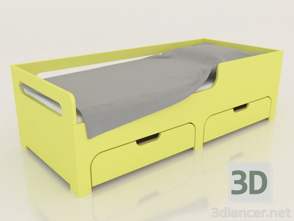 3d модель Ліжко MODE DR (BJDDR0) – превью