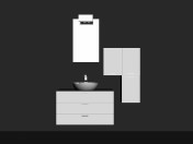 Модульная система для ванной комнаты (композиция 19)