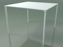 Стол квадратный 0804 (H 74 - 100x100 cm, laminate Fenix F01, V12)