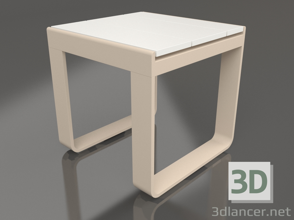 modello 3D Tavolino 42 (DEKTON Zenith, Sabbia) - anteprima