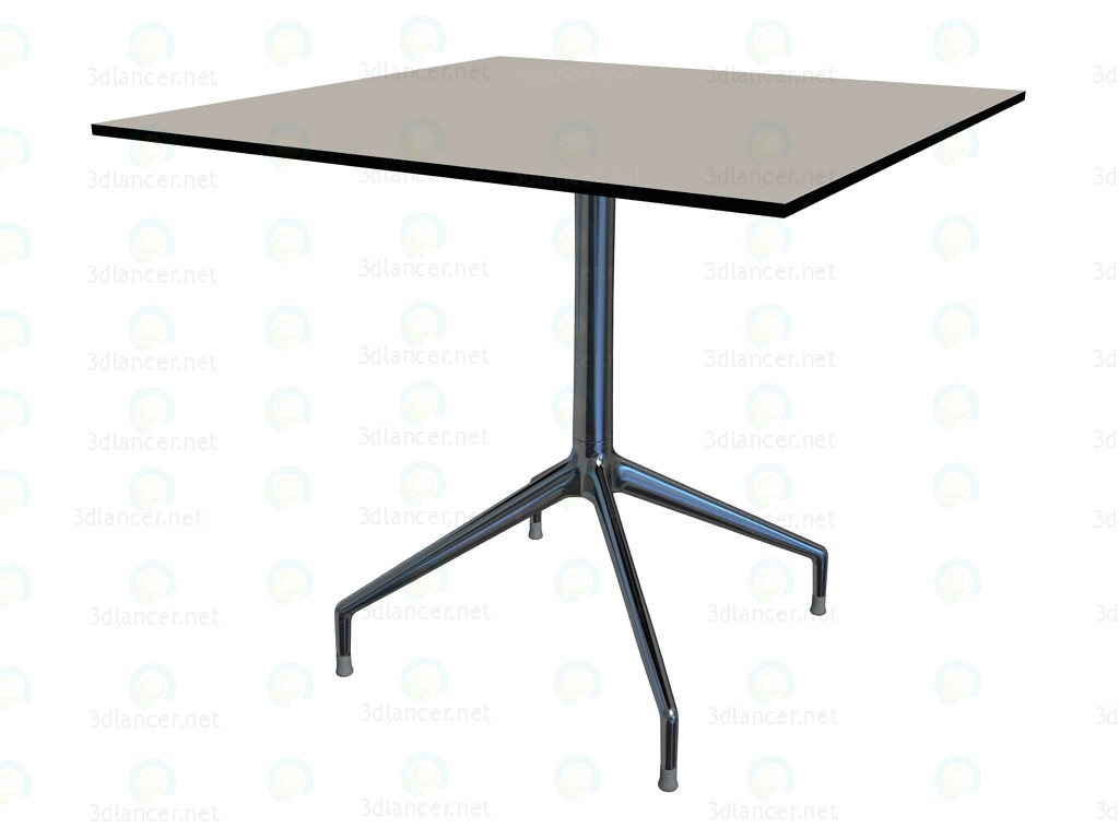modello 3D Basso tavolo st0807q - anteprima