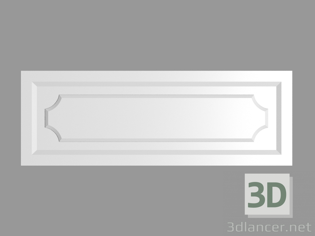 modello 3D Panel (NP 003) - anteprima