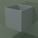 3D modeli Duvara monte lavabo (02UN12101, Silver Grey C35, L 36, P 36, H 36 cm) - önizleme