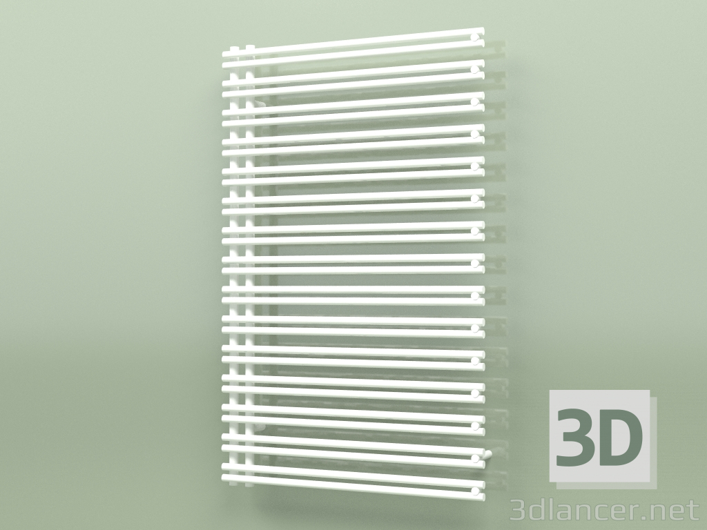 3D modeli Isıtmalı havlu askısı - Ratea (1200 x 750, RAL - 9016) - önizleme
