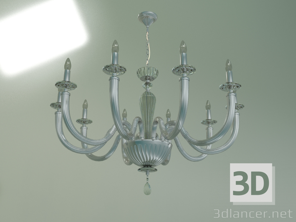 3d model Pendant chandelier Olenna 338-10 Strotskis Smart - preview