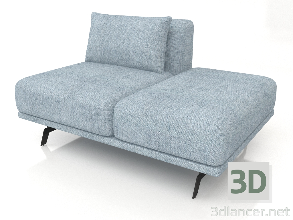 3d model Galaxy 6 sofa module - preview