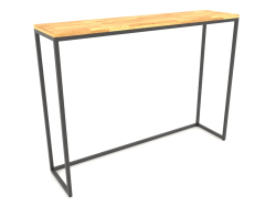 Rectangular console (WOOD FLOOR, 120x30x86)