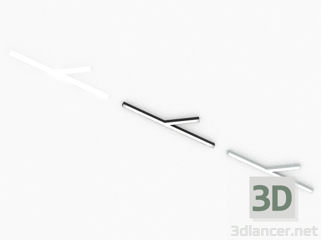 modèle 3D Lampe LED de surface (DL18516S042A77) - preview