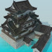 3D Modell Chinesisches Haus - Vorschau