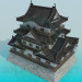 modèle 3D Maison chinoise - preview