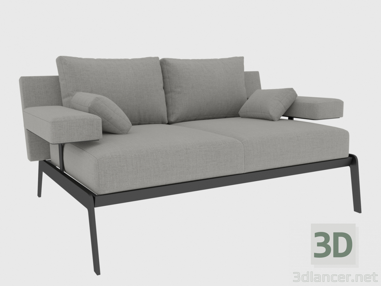 3d model sofá - vista previa