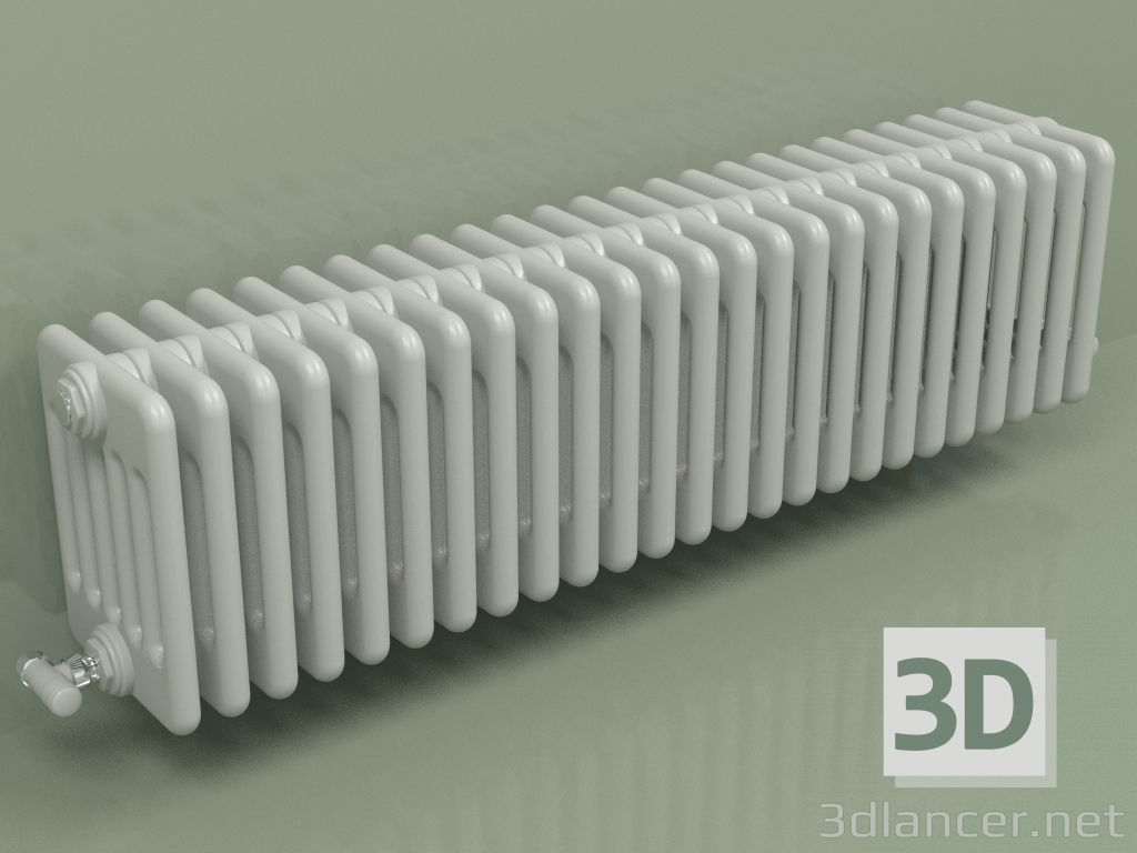 3D Modell Kühler TESI 6 (H 300 25EL, Manhattan grau) - Vorschau