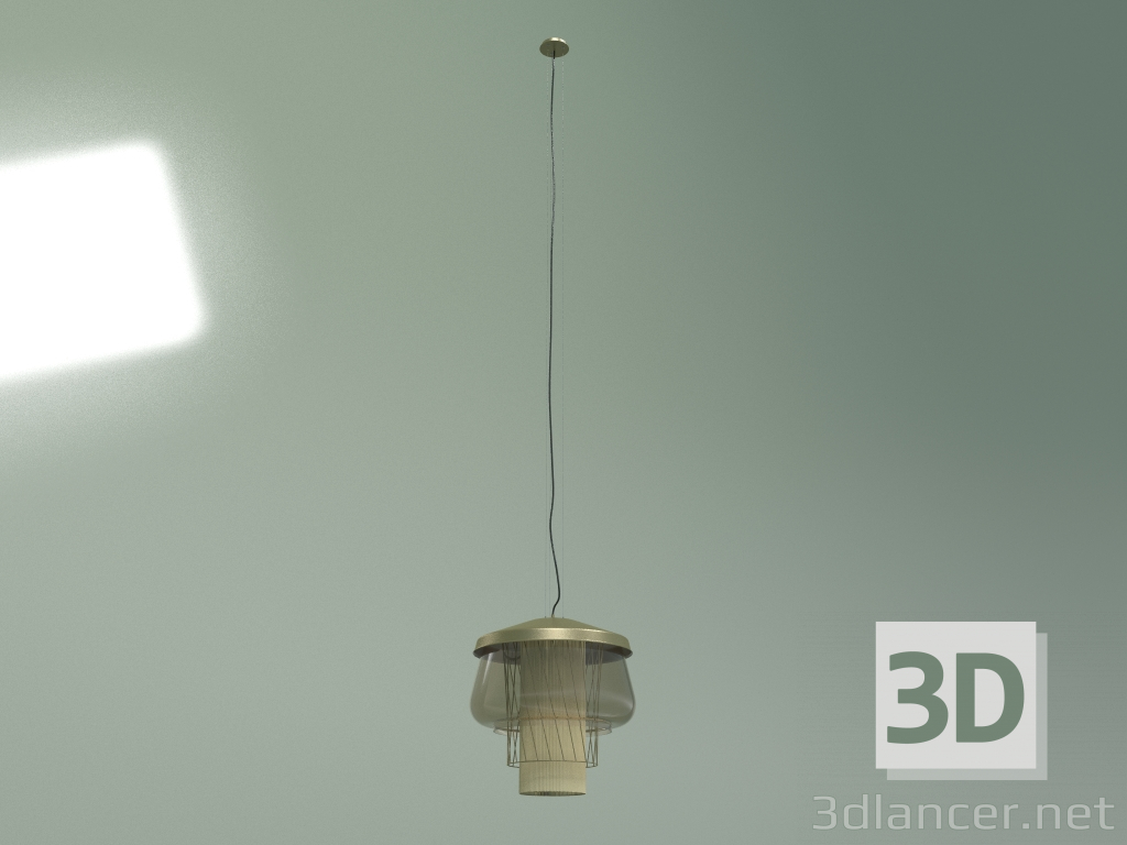 3d модель Підвісний світильник Silk Road 1 діаметр 35 – превью