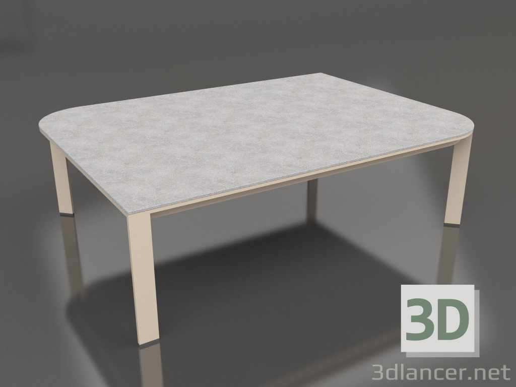 modello 3D Tavolino 120 (Sabbia) - anteprima