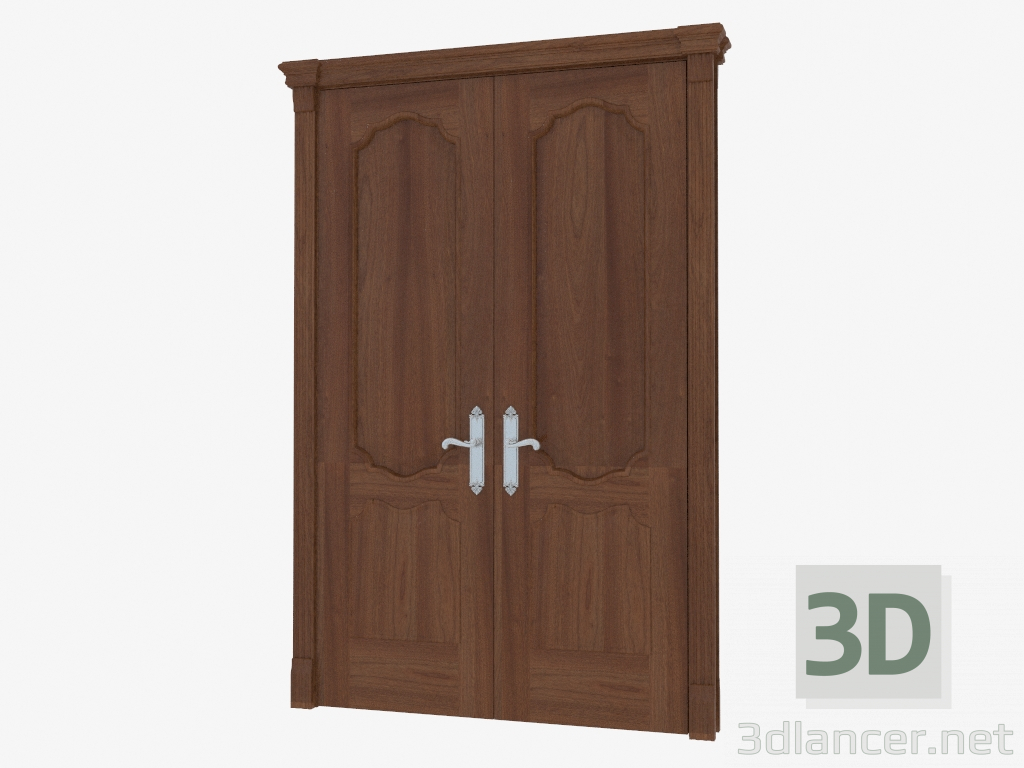 modello 3D Porte interroom Verona (DG-1 2х600) - anteprima