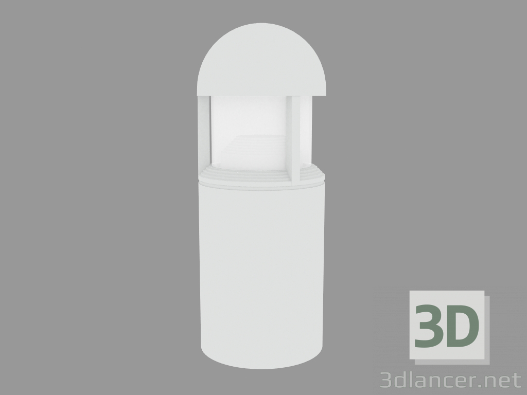 modello 3D Colonna lampada MINICOLUMN (S4130W) - anteprima