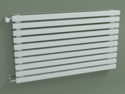 Horizontal radiator RETTA (10 sections 1000 mm 40x40, white glossy)