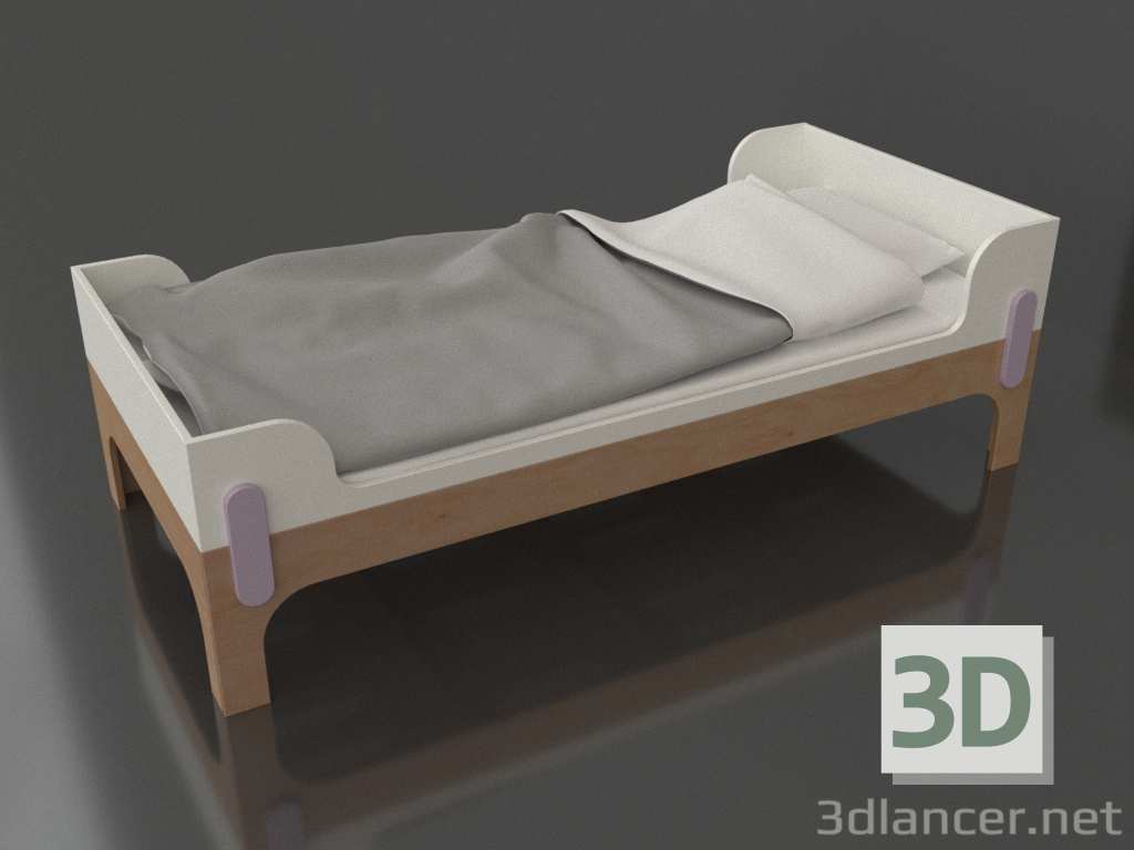 3D Modell Bett TUNE X (BRTXA2) - Vorschau