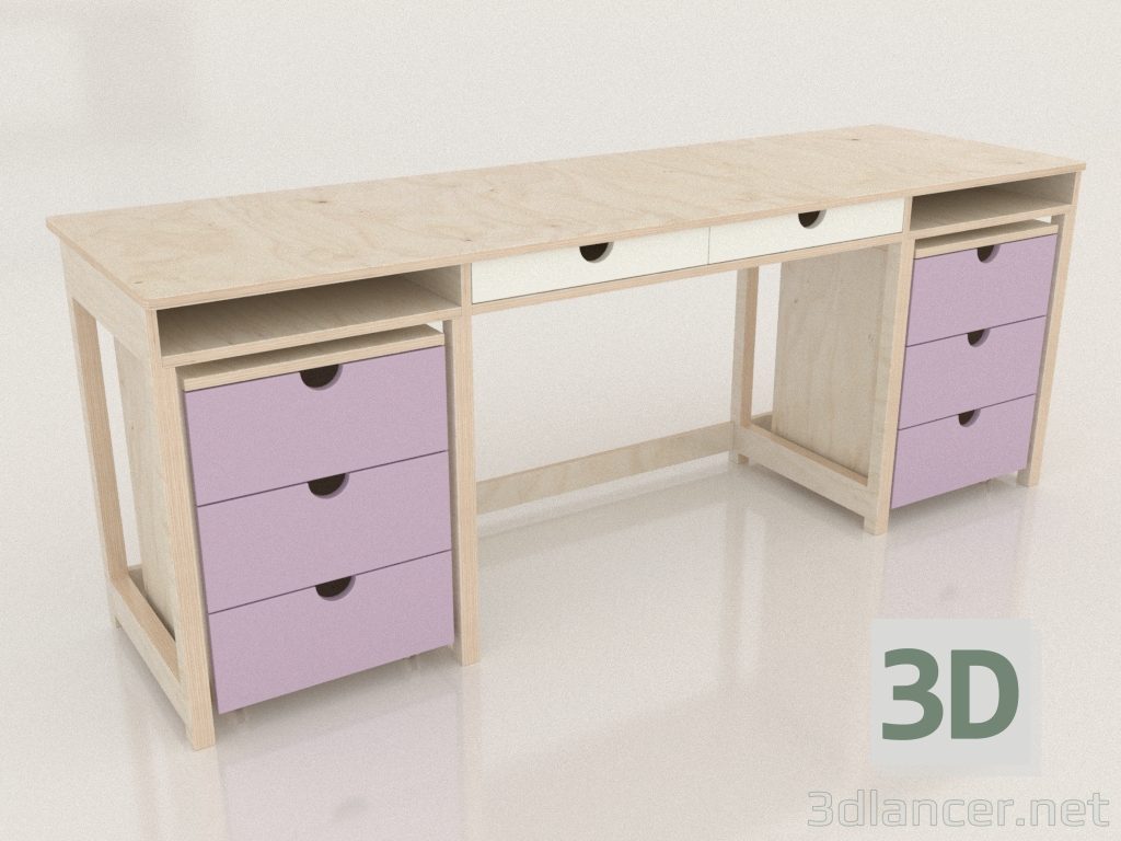 3d model MODE T1 desk (TRDTA1) - preview