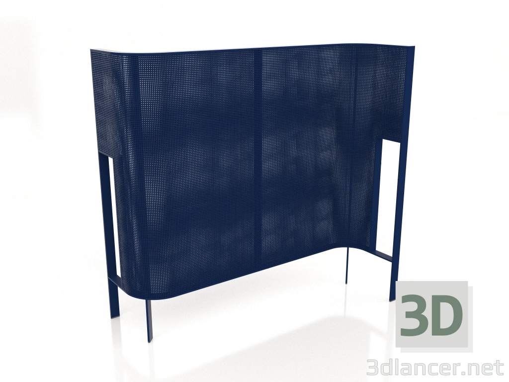 3D Modell Trennwand (Nachtblau) - Vorschau