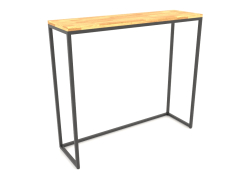 Rectangular console (WOOD FLOOR, 100x30x86)