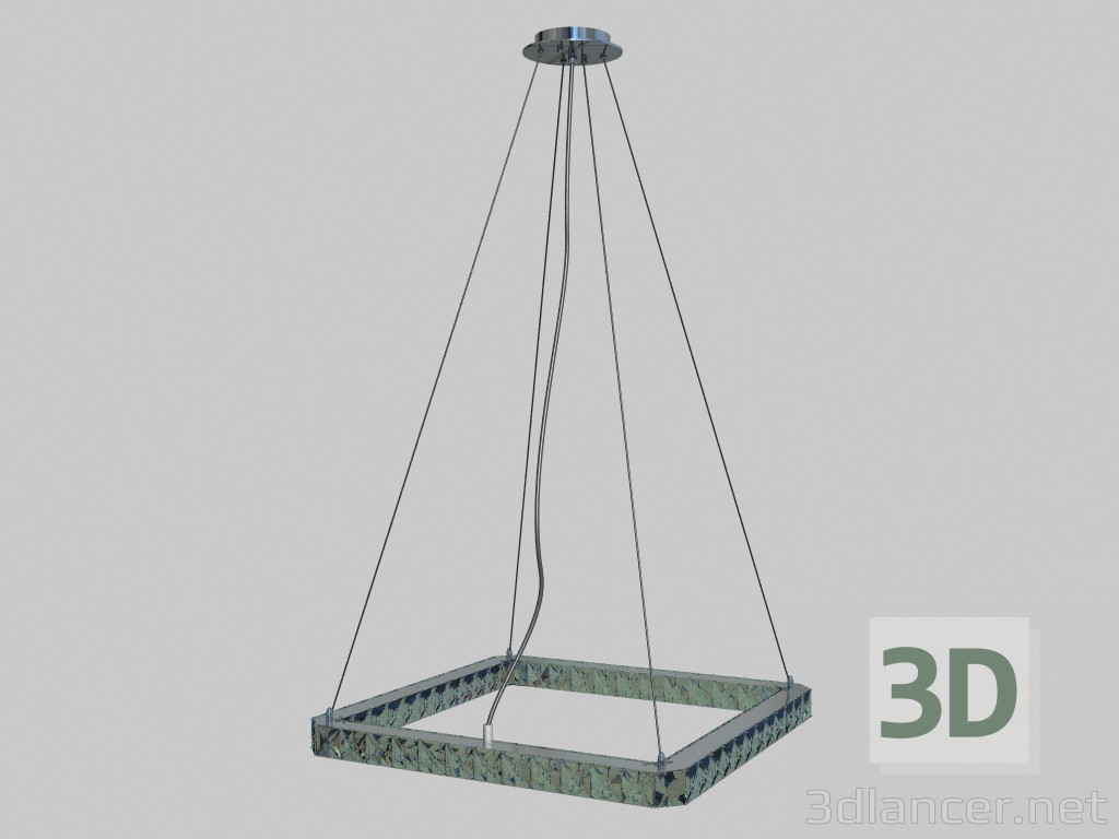 modello 3D Lampadario GEOMA md 103508-24b - anteprima
