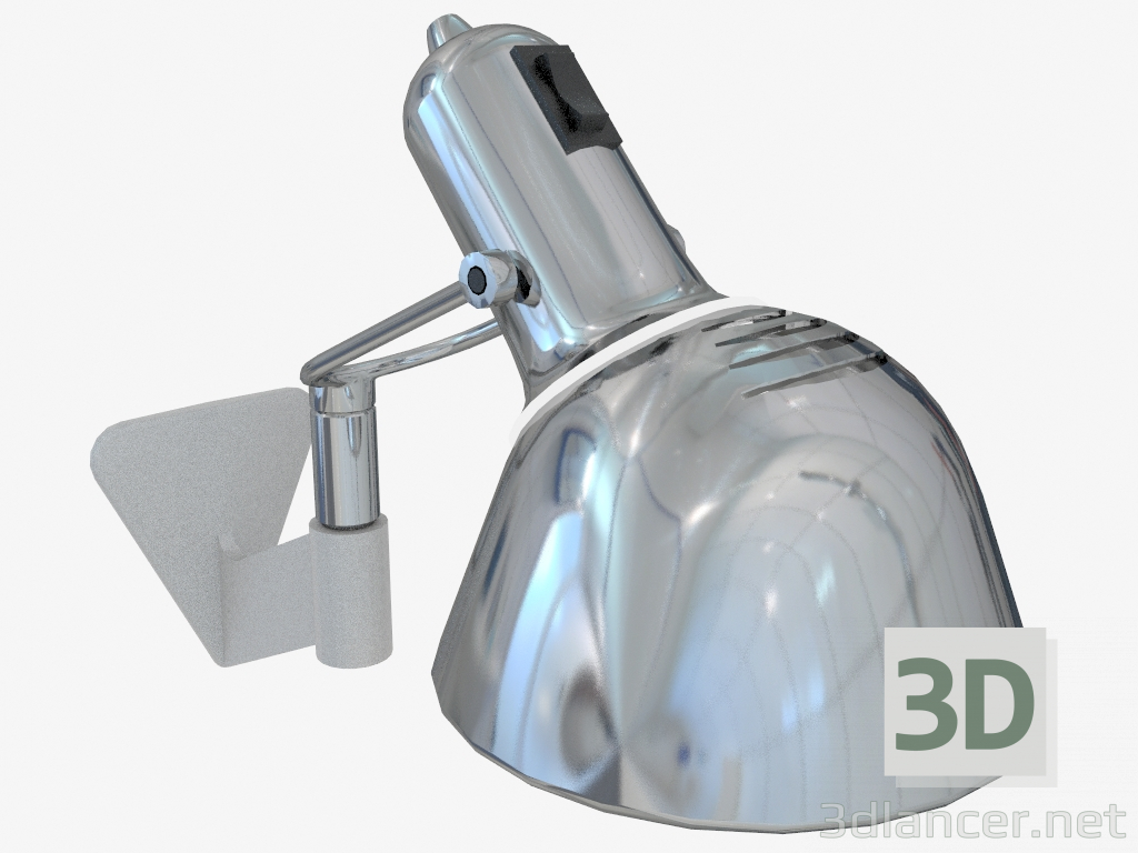 3D Modell Wandlampe 330 Naomi Parete - Vorschau