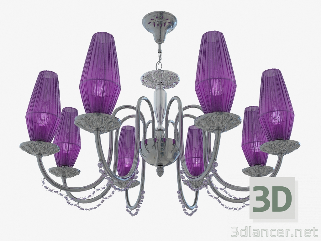 modèle 3D Lustre Felicia (3920 8) - preview
