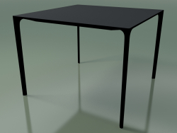 Table carrée 0804 (H 74 - 100x100 cm, stratifié Fenix F06, V39)