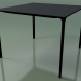 modèle 3D Table carrée 0804 (H 74 - 100x100 cm, stratifié Fenix F06, V39) - preview