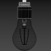 3d model Lamp in blue - preview