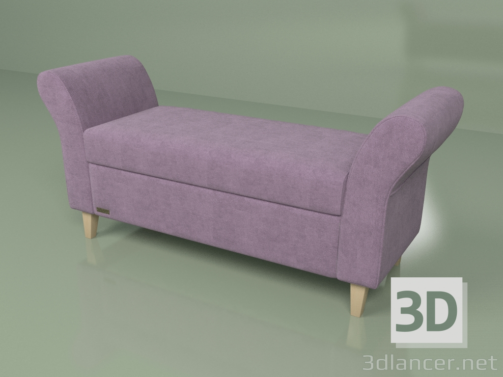 modèle 3D Table de chevet Caprice - preview