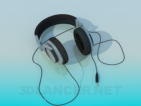 3d модель Навушники закритого типу – превью