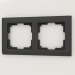 3D Modell Rahmen für 2 Pfosten Stark (schwarz) - Vorschau
