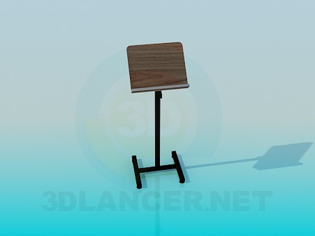 3d model Front for speaker - preview