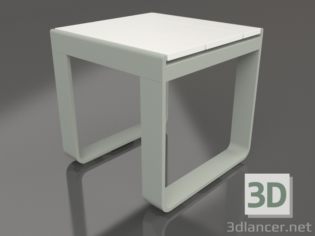 modello 3D Tavolino 42 (DEKTON Zenith, Grigio cemento) - anteprima