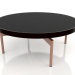 3 डी मॉडल गोल कॉफी टेबल Ø90x36 (काला, डेकटन डोमूस) - पूर्वावलोकन