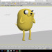 Modelo 3d Personagem de desenho animado: Jake - preview