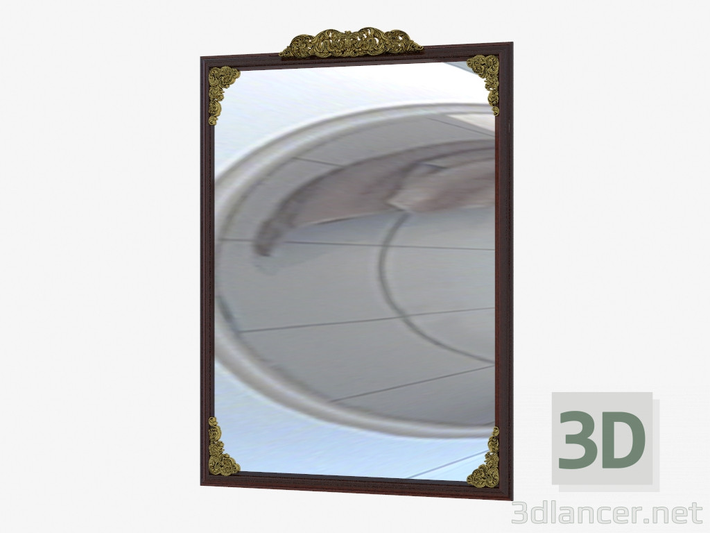 modèle 3D Miroir dans le style classique 421 - preview