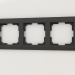 3D Modell Rahmen für 3 Pfosten Stark (schwarz) - Vorschau