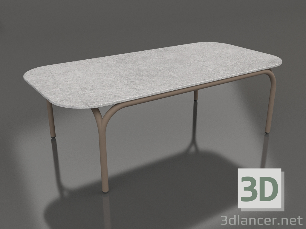 3d model Coffee table (Bronze, DEKTON Kreta) - preview