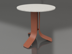 Tavolino Ø50 (Terracotta, DEKTON Sirocco)